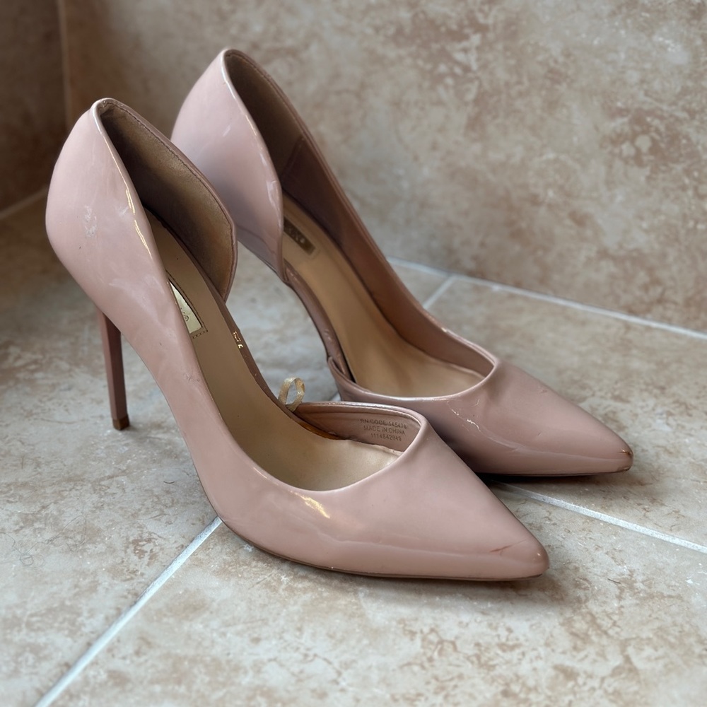 Pink Nude Primark Heels Size 10 SHIPS FAST